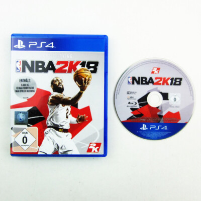 PS4 Playstation 4 Spiel NBA 2K18 in OVP ohne Spielanleitung