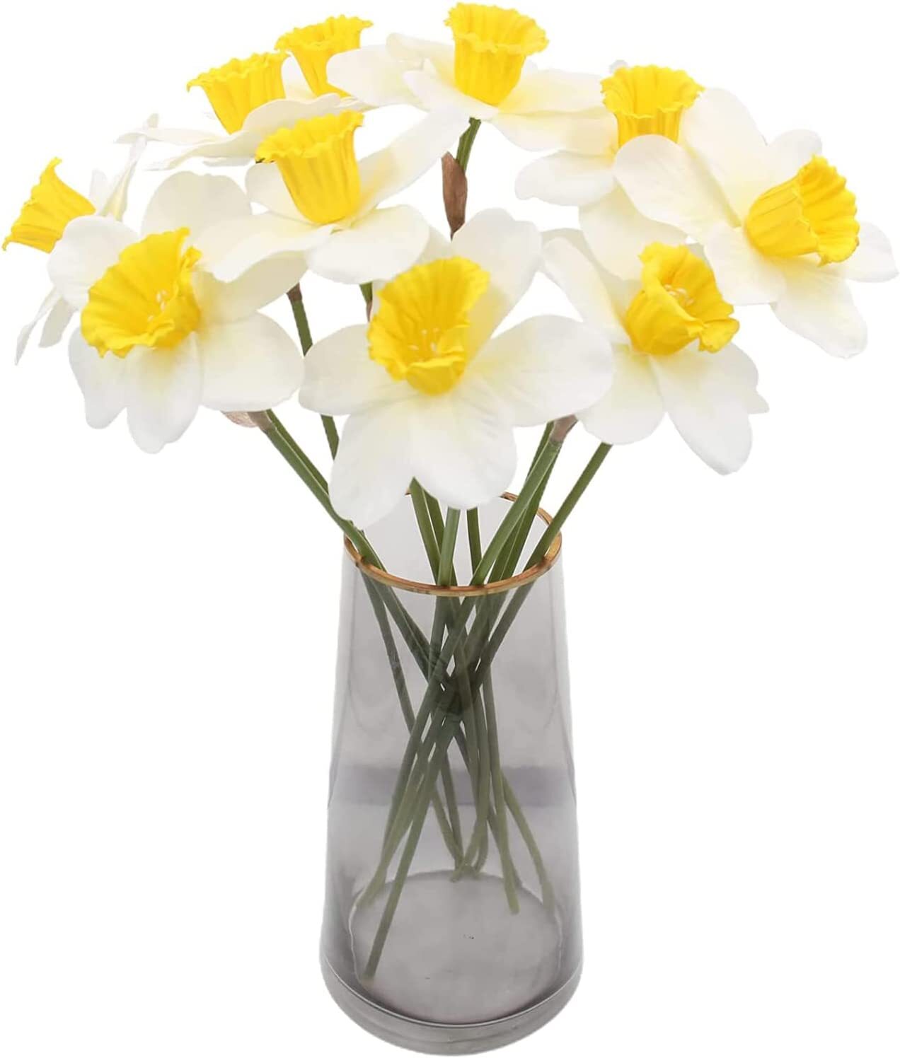 plastic daffodils