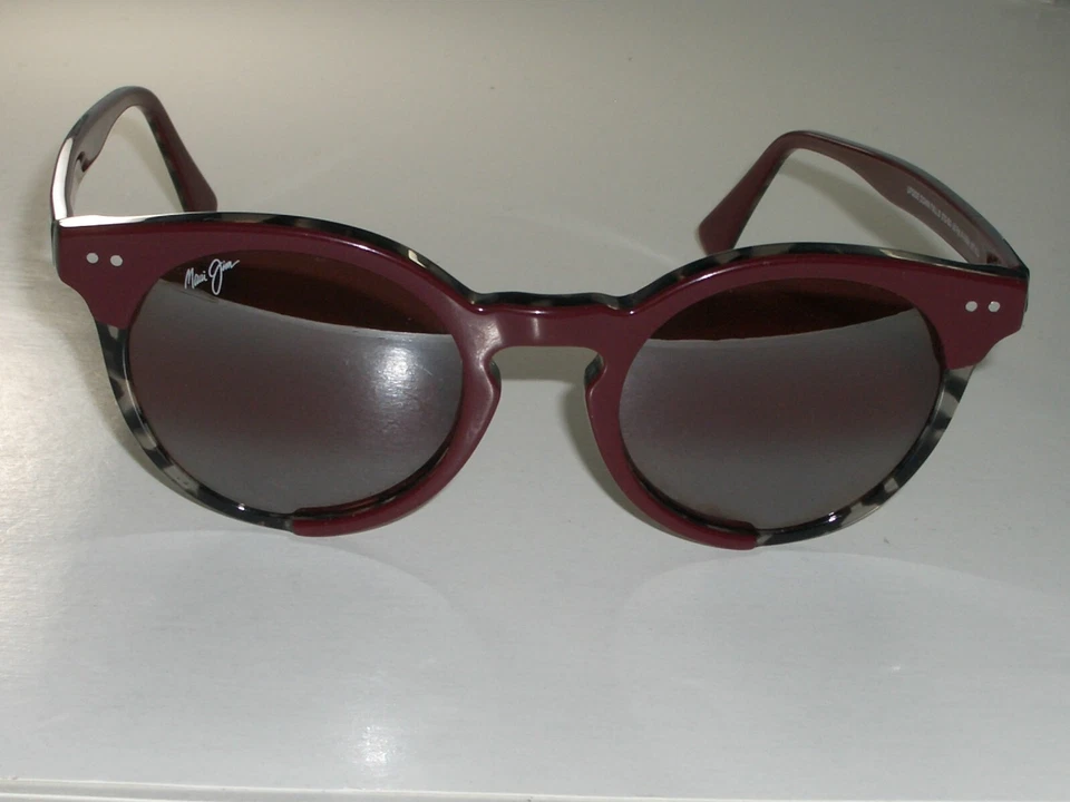 49[]22 MAUI JIM 意大利 MJ861-07 双年级镜极玫瑰/粉红色太阳镜 — 第 3/4 张图片