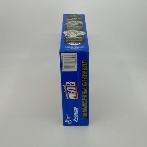 TROY AIKMAN SUPER BOWL XXVII 1996 HONEY FROSTED WHEATIES 14.75 oz BOX EMPTY - Picture 6 of 8