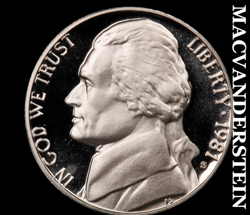 1981-S Jefferson Nickel - Choice Gem Proof Lustrous No Reserve #D287
