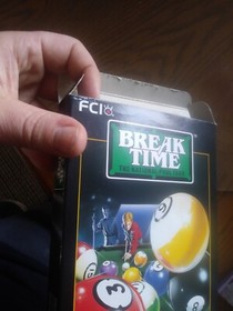 Break Time: The National Pool Tour (Nintendo, 1993) NES CIB  great condition