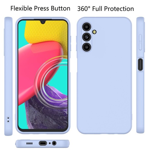 Für Samsung Galaxy A14 5G Flüssig Silikon Hülle Stoßfest Slim Weich Handy Cover - Bild 31 von 47