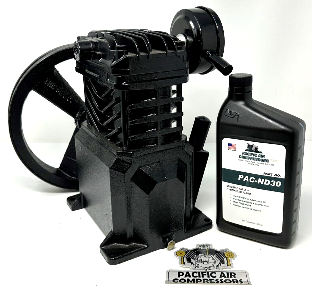 2WGX7 SPEEDAIRE AIR COMPRESSOR CAST IRON REPLACEMENT PUMP 2-3HP