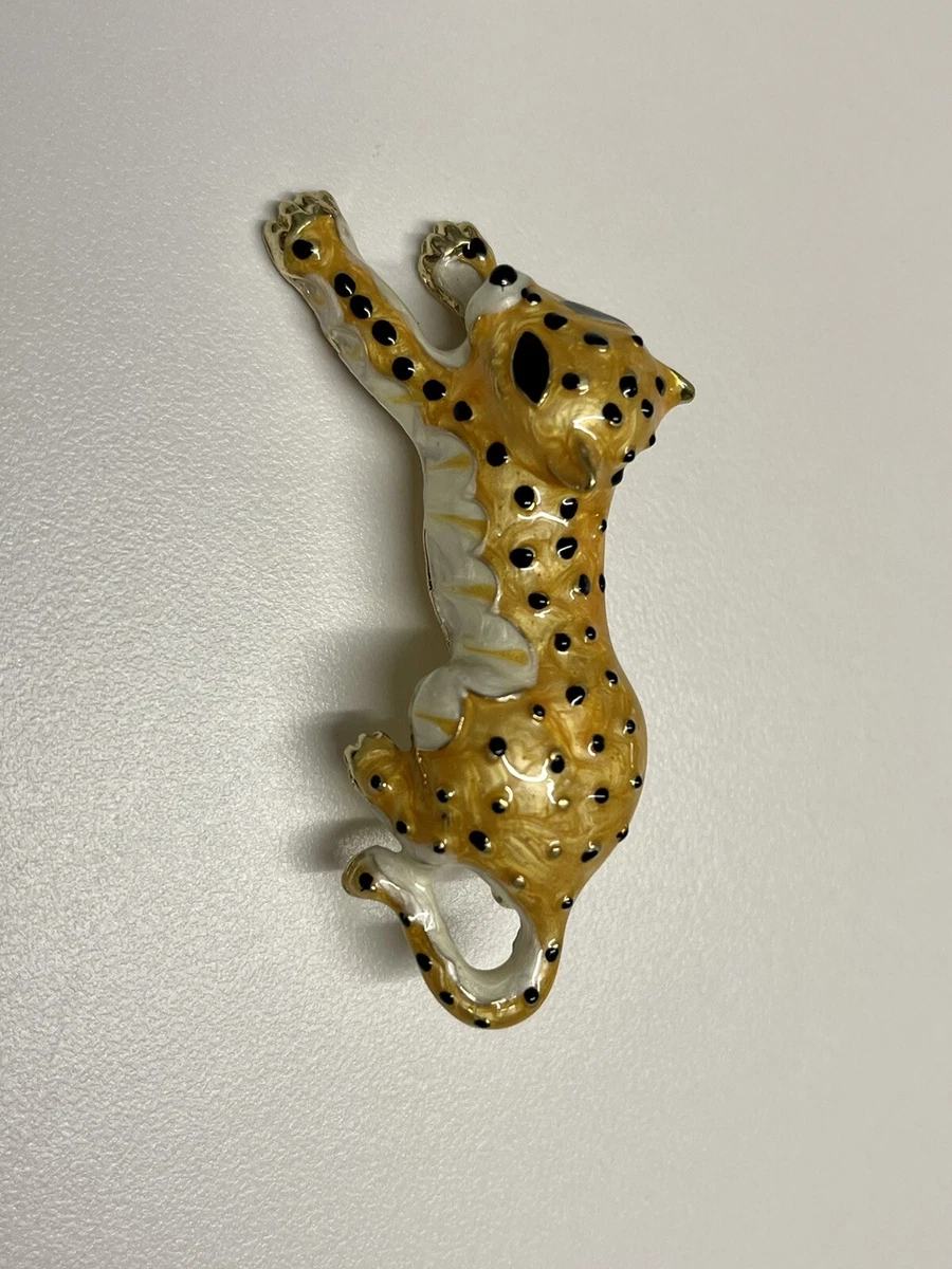 Leopard brooch on sale