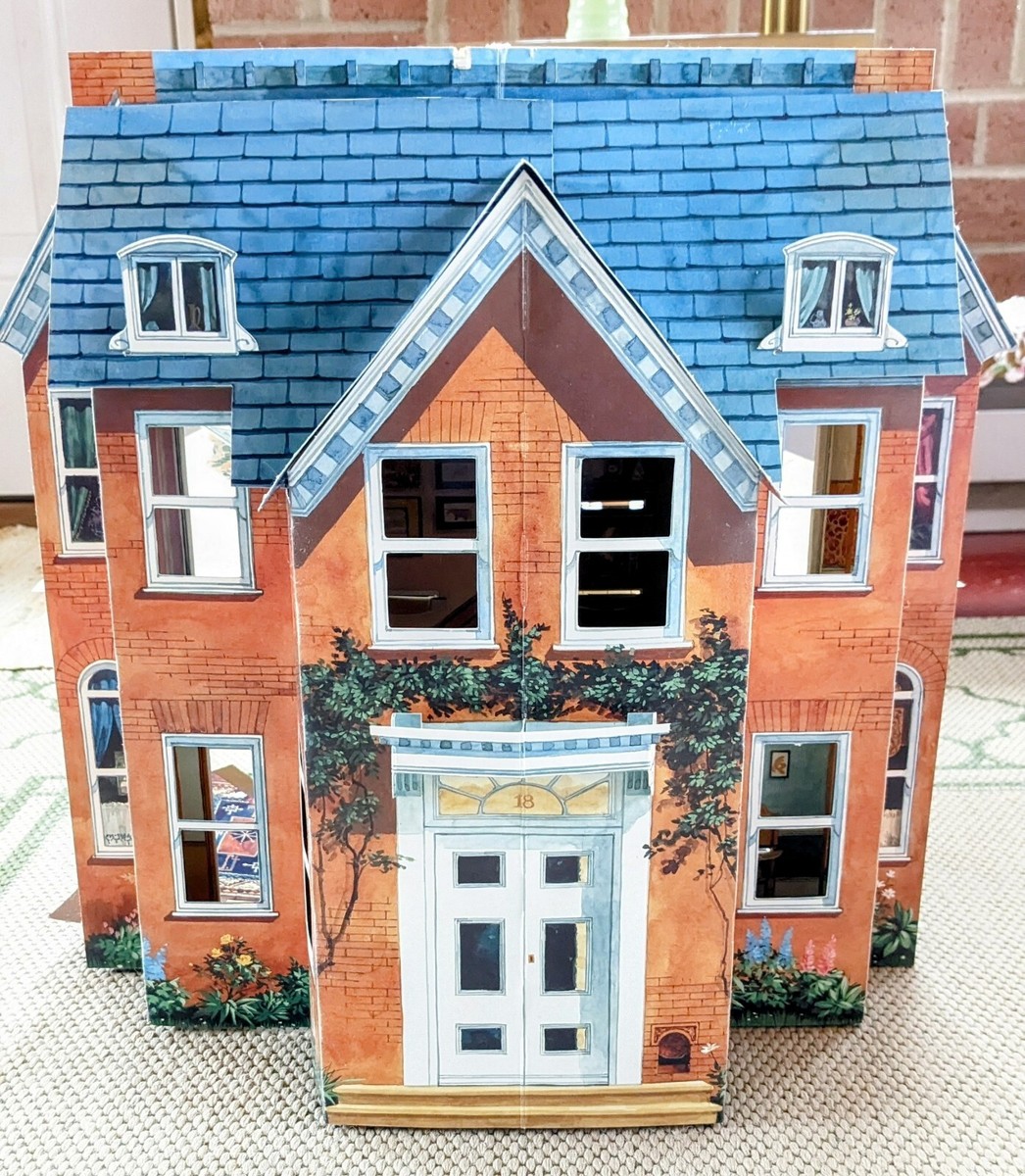 Victorian Dollhouse Pop Up Book Paper Doll Keith Moseley