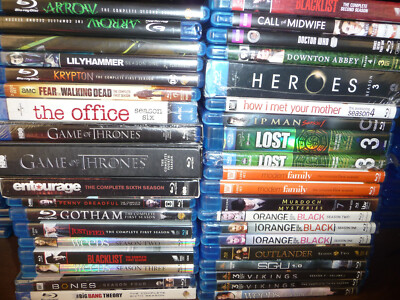 Updated 1/1/26 pick & choose lot (Seasons/Complete Series Blu-Ray) $5 flat ship