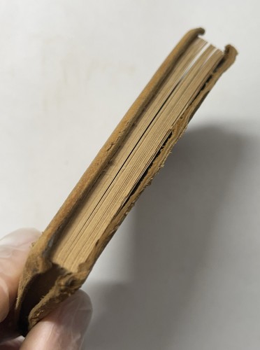 Little Leather Library A CHRISTMAS CAROL by CHARLES DICKENS Real Leather - Foto 9 di 10