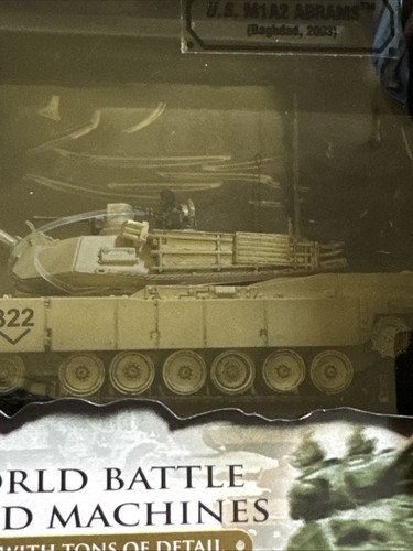 Unimax FOV Enthusiast — 1:72 U.S. M1A2 Abrams w/Commander Baghdad 2003 No. 85005 - Picture 9 of 10