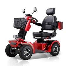 500W Heavy Duty 4 Wheel Mobility Scooters for Seniors  Adults 330lbs Capacity
