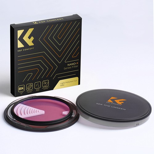 K&F Concept 52-82mm Clear-Natural Night Filter Light Pollution Reduction Filter - Picture 9 of 63