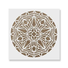Deco Mandala Stencil - Durable & Reusable Mylar Stencils