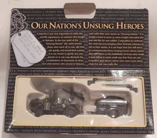 * 1/43 * Corgi Unsung Heroes * M151 A1 Mutt Recoilless Rifle Truck * BOXED - Picture 15 of 16