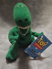 REX Dinosaur - Thinkway - DISNEY ~ In Hand In Oz ~ HTF + Toy Story Bean Bag