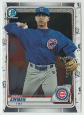 2020 Bowman Chrome Prospects #BCP-110 Aramis Ademan Baseball Card Chicago Cubs