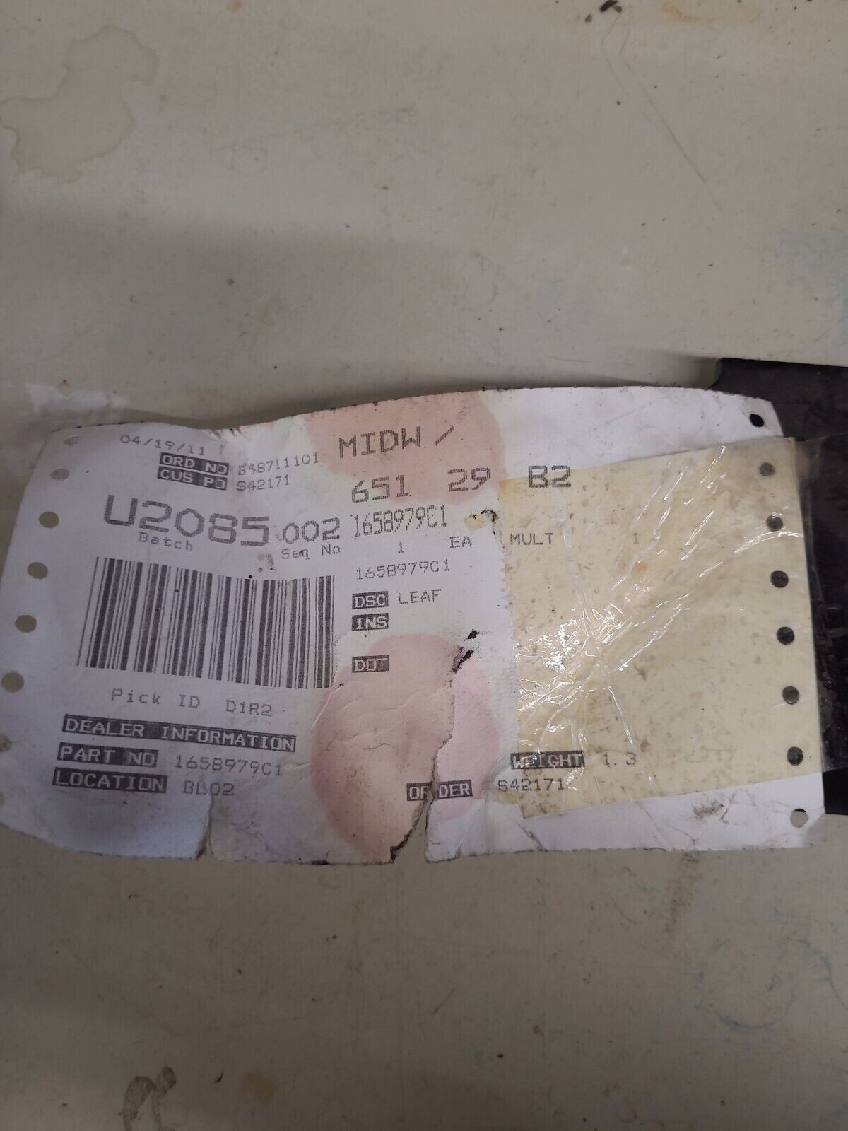 New genuine International Navistar leaf Hinge Plate -1658979C1 | eBay