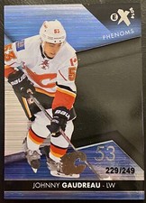 Johnny Gaudreau 2014-15 Fleer Ultra eX Phenoms 229/249 #39 Rookie Flames 53