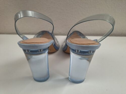 Ciabatta Aldo X Disney Cenerentola donna taglia 8,5 vetro blu chiaro tacchi alti - Foto 4 di 10