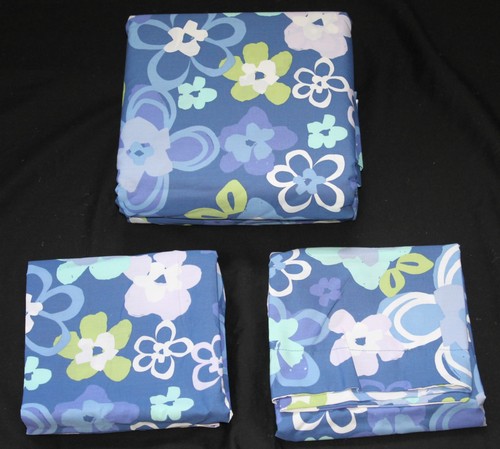 Circo Blue Lavender Floral Full Duvet Set Sheets Wall Decals girls bedding new - Picture 2 of 12