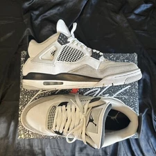 Size 11 - Jordan 4 Retro Mid Military Black