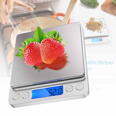 Digital Pocket Kitchen Multifunction Food Scale for Bake Jewelry 0.1g