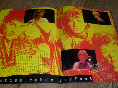 A-Ha Concert Program 1986 1987 World Tour Morten Harket Aha a ha