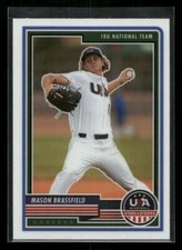 2023 Panini USA Baseball Stars & Stripes #4 Mason Brassfield