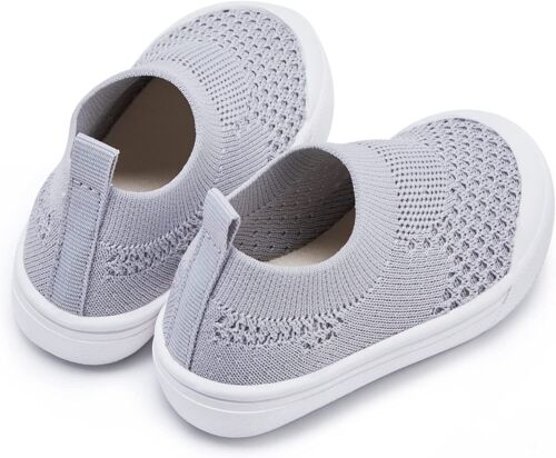Baby Sneakers Girls Boys Lightweight Breathable Mesh First Walkers Shoes - Picture 4 of 4