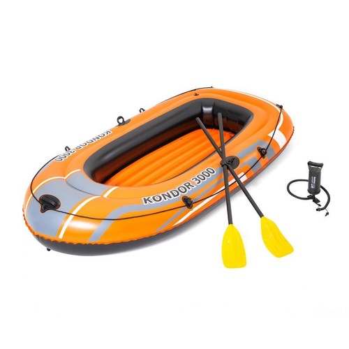 Bestway Schlauchboot Set | Aufblasbares Boot mit Zubehör | Paddelboot - Bild 6 von 29
