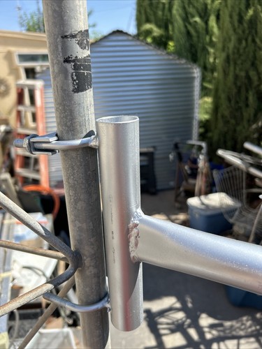 "Supporto braccio laterale torre antenna 21 pollici dalla torre 1,5/8"" tubo di montaggio OD 12" - Foto 2 di 3