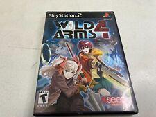 Wild Arms 4 Sony PlayStation 2 PS2 2006 Disc and Case Tested Works RPG Adventure