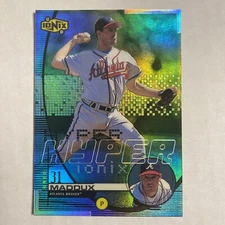 1999 UD Ionix Hyper Greg Maddux S1