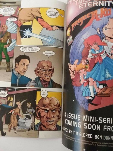 Nog Star Trek Deep Space 9 Aron Eisenberg Double AUTOGRAPHED Comic Book - Picture 11 of 12