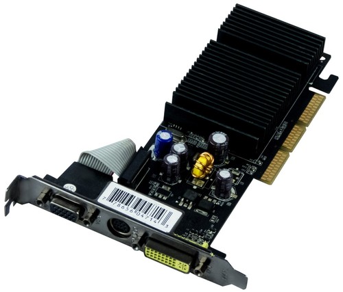 VIDEOKARTEN XFX NVIDIA GEFORCE 6200 512MB PV-T44A-YA