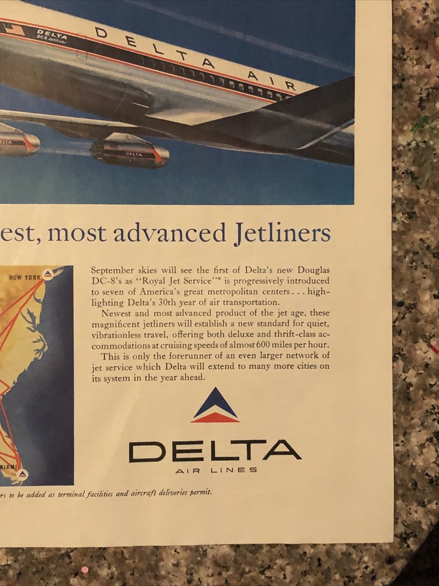 SkyJets400 Delta DC-8-51 限定版 シリアルナンバー付き 【公式通販】