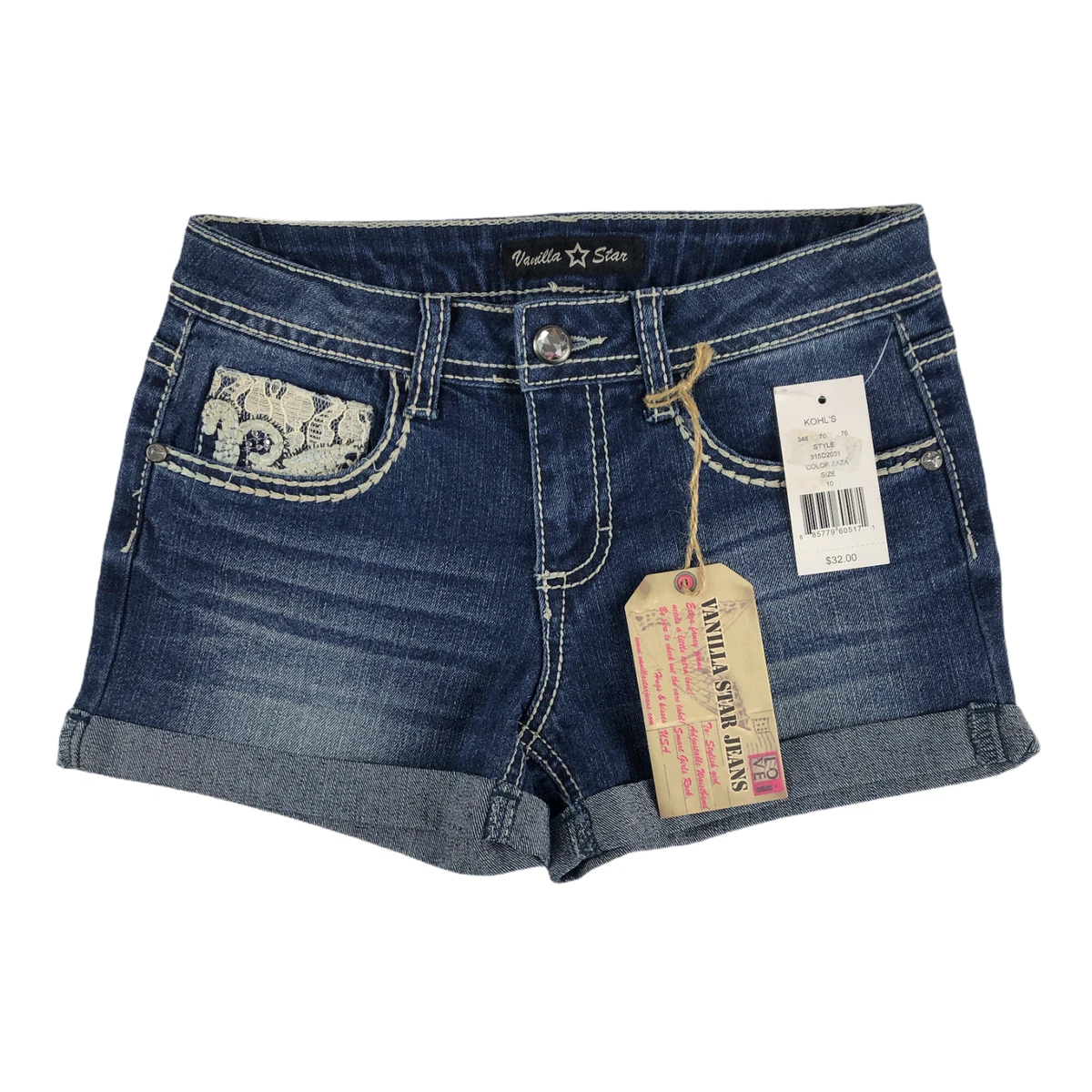 Vanilla star sales girls shorts