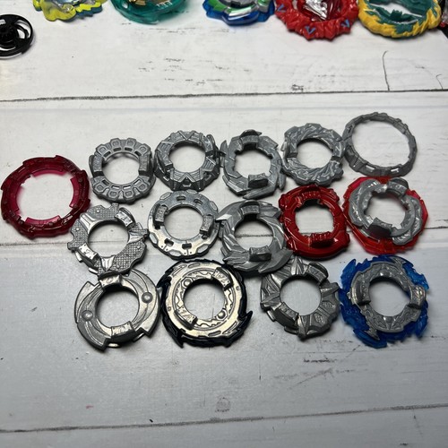 Huge Beyblade Lot Tops Spinners Metal Launchers Cords Multi Generations - Picture 2 of 17