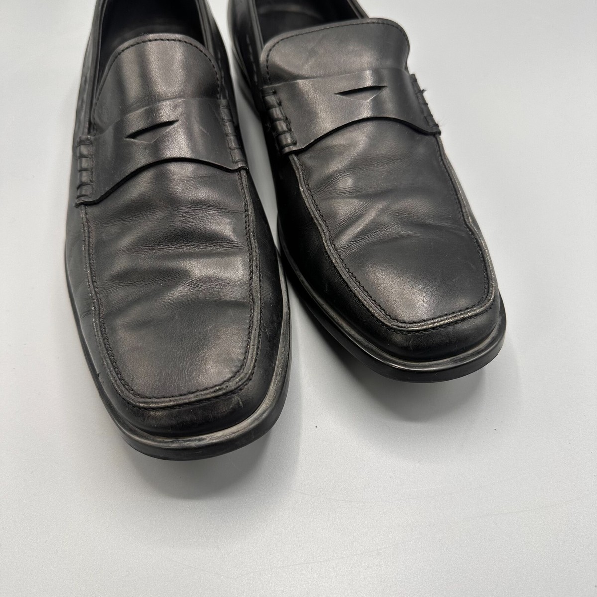 Mens Tods City Gommino Black Leather Casual Comfort Driving Loafers Shoes Size 9 Tods Gommino Shoes Mens Size 7.5 Black Leather Driving  main image 4