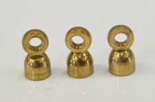 Set (3) BRASS Grandfather Clock Weight Shell ...