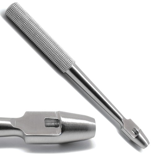 7 piezas de instrumentos de implantes dentales curvos rectos para perforar tejidos - Imagen 7 de 8