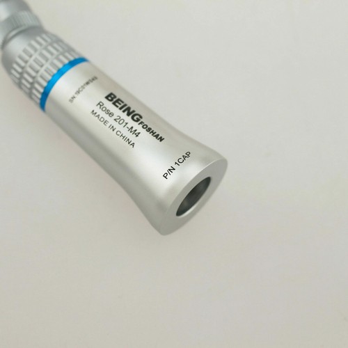 BEING Dental Low Speed Contra Angle Handpiece 1:1 Push Button Rose 201CAP NSK - Picture 7 of 10
