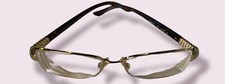 BVLGARI Women  s Eyeglasses  Gold Frame  Designer Luxury  Pre-Owned