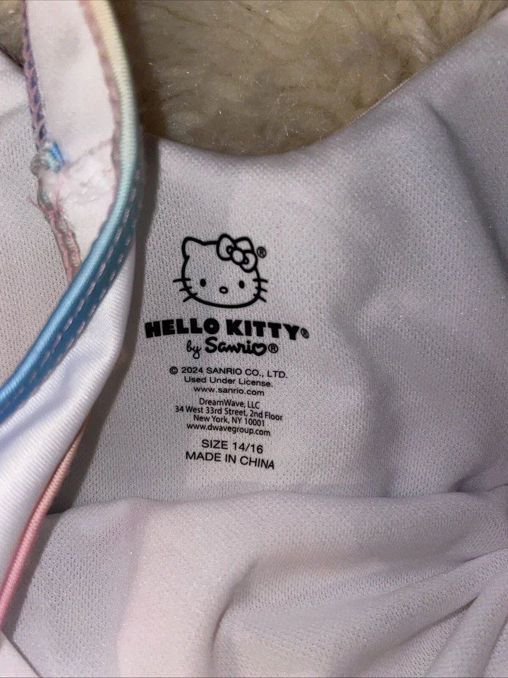 Hello Kitty Swimsuit , Girls 14/16 NEW - Image 2 of 4