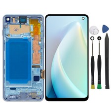 Replacement TFT LCD Display Touch Screen Digitizer Blue For Samsung S10 G973