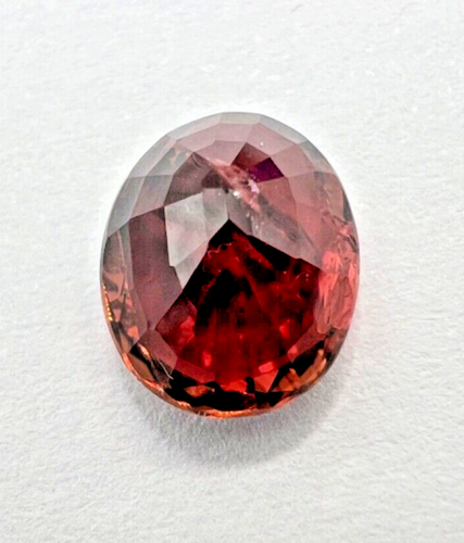 2.76 Carat Oval Shape Dark Pinkish Colour Brazilian Tourmaline, Loose Stone - Picture 9 of 9