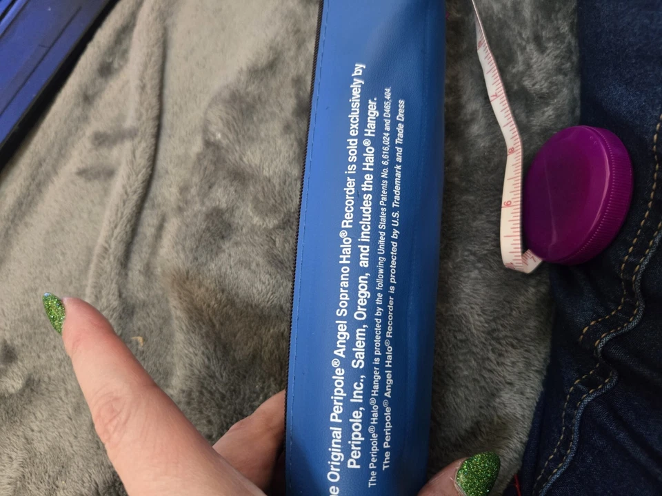 Peripole Angel Soprano Halo Recorder Model PB 6000 Baroque Fingering Carry Bag , - Image 4 of 4