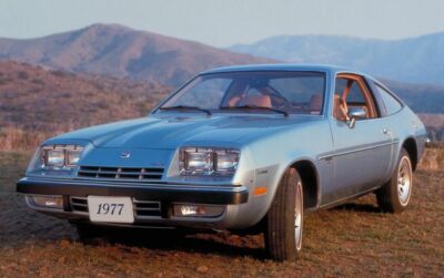 1977 Chevrolet Monza Blue Refrigerator / Tool Box Magnet Gift Card Insert