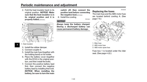 2019 Yamaha VMAX 1700 VMX17 rider owner's manual (Reprint) - Picture 5 of 9