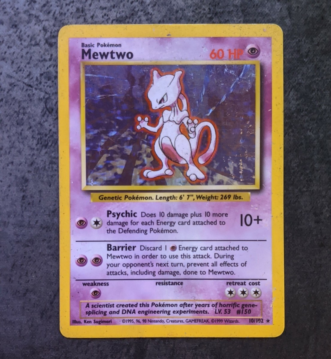 ポケモンカード Mewtwo 英語版 1995 Mewtwo 10/102 | eBay