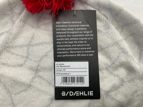 Bjorn Daehlie Hat Revolution Ski Beanie SP1B Sparebank 1 Knit Cap Norwegian Flag - Picture 5 of 13